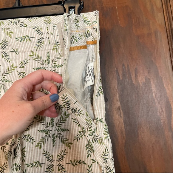 Cartonnier Anthropologie Women’s Charlie Trouser Cropped Straight Leg Pants Sz 0 - Picture 6 of 11